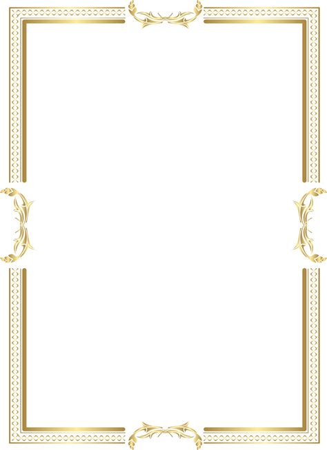 Congratulations! The PNG Image Has Been Downloaded (Transparent Gold Border , Png Download ...