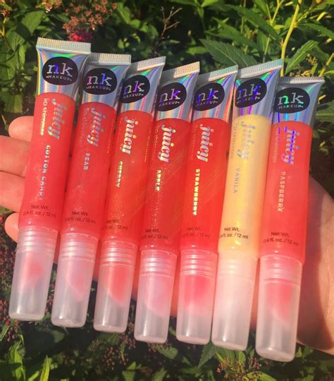 Nk Juicy Lip Shimmers Fruit Flavored Glosses Comes In Eight Different