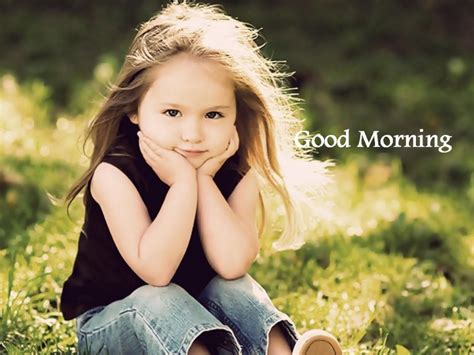 Good Morning Wishes With Baby Pictures Images