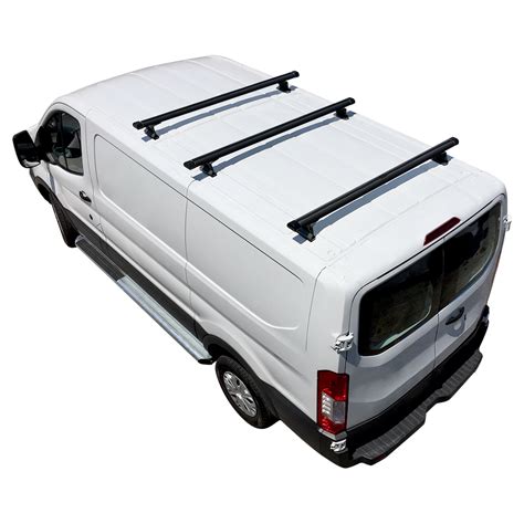 H3 Ladder Roof Rack For Ford Transit Cargo Vans 2015 On Vantech Usa