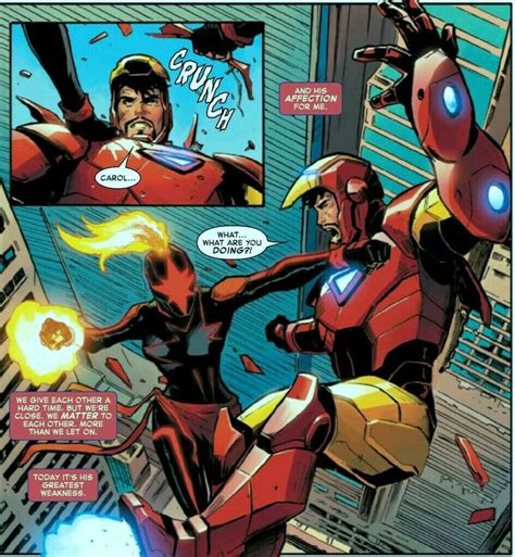 iron man vs dark captain marvel iron man comic iron man armor captain marvel