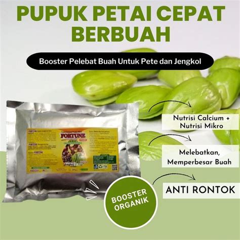 Jual Pupuk Booster Organik Pelebat Pete Petai Pupuk Tanaman Pete Agar Cepat Berbuah Di Lapak