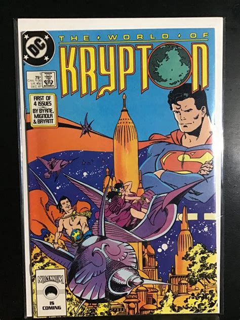 The World Of Krypton 1 1987 Comic Books Copper Age Dc Comics