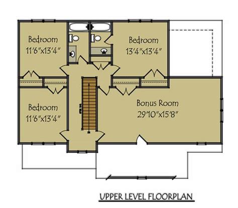 Craftsman Bungalow Style House Plan with garage