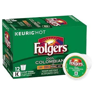So, here are the best decaf coffee k cups to consider. Folgers Coffee Decaf Colombian Keurig K-Cups 25500200422 ...
