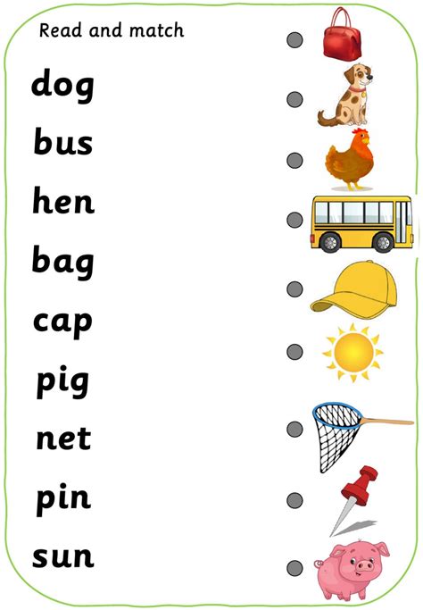 Read And Match Online Exercise For Y1