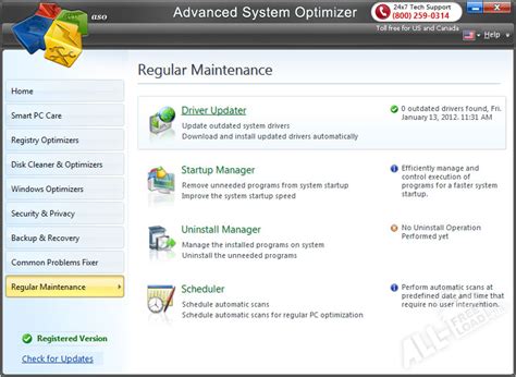 Advanced System Optimizer скачать бесплатно для Windows 71011