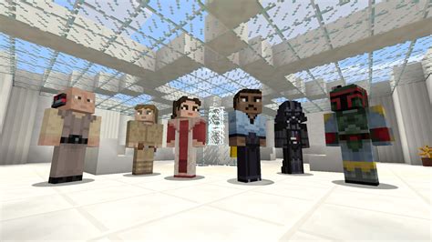 Minecraft Star Wars Dlc Brings Favourite Character Skins To Xbox