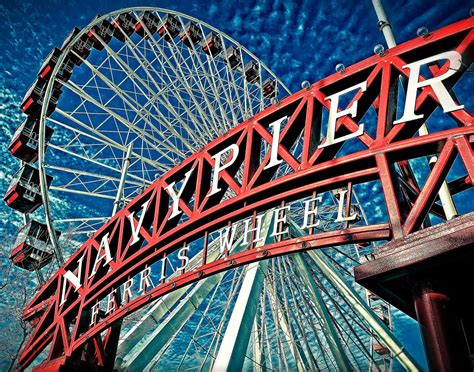Must Ride This One Day Chicago Photography Ferris Wheel Chicago Navy