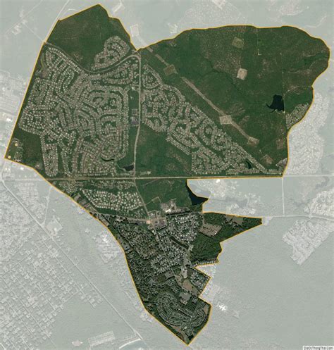 Map Of Crestwood Village Cdp