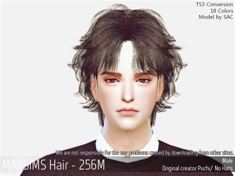 Hair 256m Puchi At May Sims Sims 4 Updates