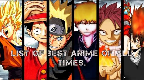 Popular Anime Characters All Together Best Anime Characters List Of Vrogue Co