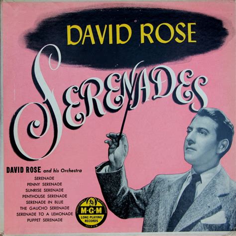 David Rose And His Orchestra Serenades Releases Discogs