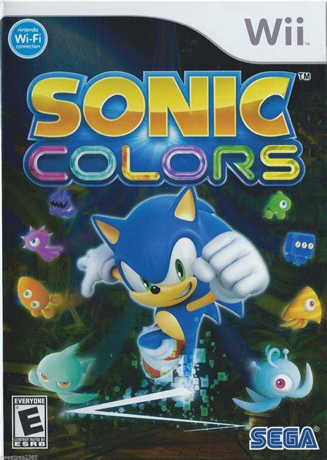 Sonic Colors Nintendo Wii Complete Ln Sonic Wii Nintendo Wii