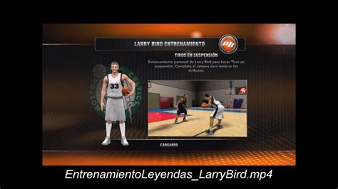 NBA 2K15 Entrenamiento Con Leyendas Larry Bird YouTube