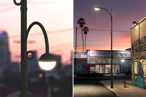 Los Angeles New Modular Streetlight Design Lights The Path For The