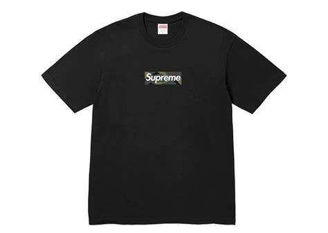 Supreme Box Logo Tee Fw23 Black Krk Kicks