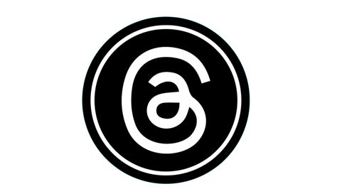 Logo Png Threads In Black Circle Veeforu