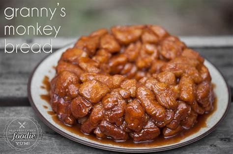 This one turned out so much better than the last monkey bread recipe i tried. Granny's Monkey Bread is a sweet, gooey, sinful cinnamon ...
