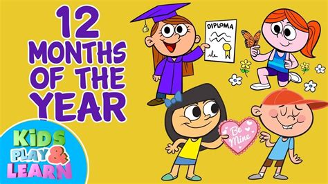Learn Months Of The Year For Kids Learning Kids Games By Starfall