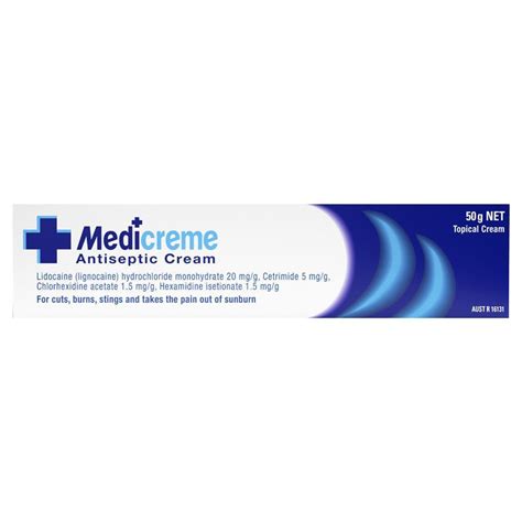 Medicreme Antiseptic Cream 50g Epharmacy