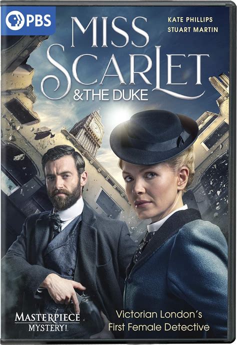 masterpiece mystery miss scarlet and the duke dvd uk andrew gower kate phillips