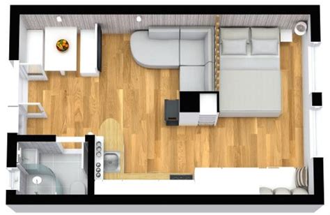 Studio Apartment Floor Plans 400 Sq Ft