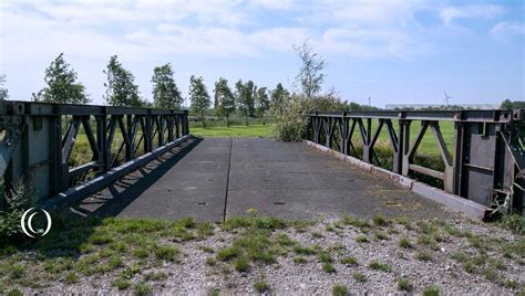 A Bailey Bridge Along The Hoeksebaan Hook Of Holland