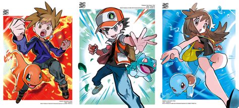 High Quality Artwork For Red Blue And Green Pokemon Tcg Cards