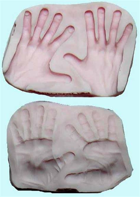 Moldf6 225 Inch Hand Mold Front And Back By Maureen Etsy Face Mold
