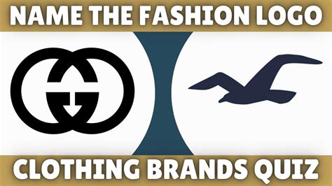 Guess The Clothing Brand Logo Fashion Brands Logo Quiz Youtube