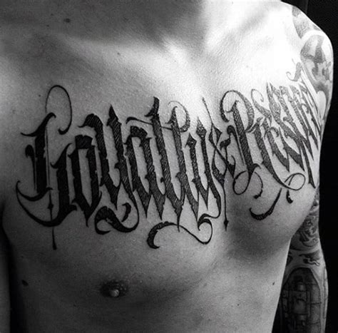 75 Tattoo Lettering Designs For Men Manly Inscribed Ink Ideas