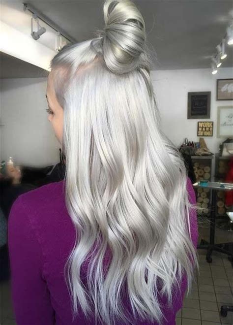 Whether you're covering up gray, changing your look or touching up your current shade, you can do it in the comfort of your own home at a fraction of the. 70 Shades of Gray Hair Color Ideas and Inspiration - My ...
