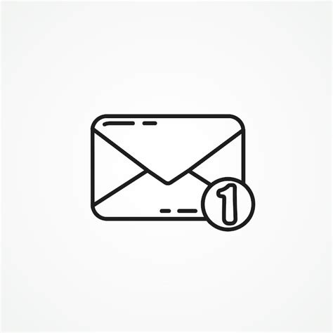 Premium Vector Mail Envelope Outline Icon Email Line Icon