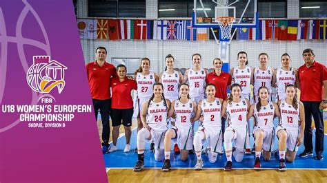 Kosovo V Bulgaria Full Game Fiba U18 Womens European Championship Division B 2019 Fiba