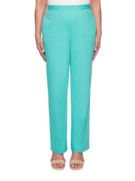 Alfred Dunner Alfred Dunner Womens Petite Coastal Drive Twill Pants