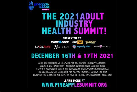 Pineapple Support Presents The Adult Industry Health Summit Modelhub Com