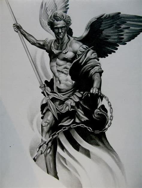 L 600×794 St Michael Tattoo Archangel Tattoo Archangel