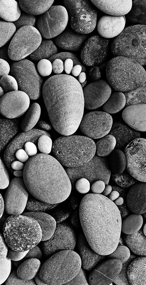 Amazing Stone Footprints