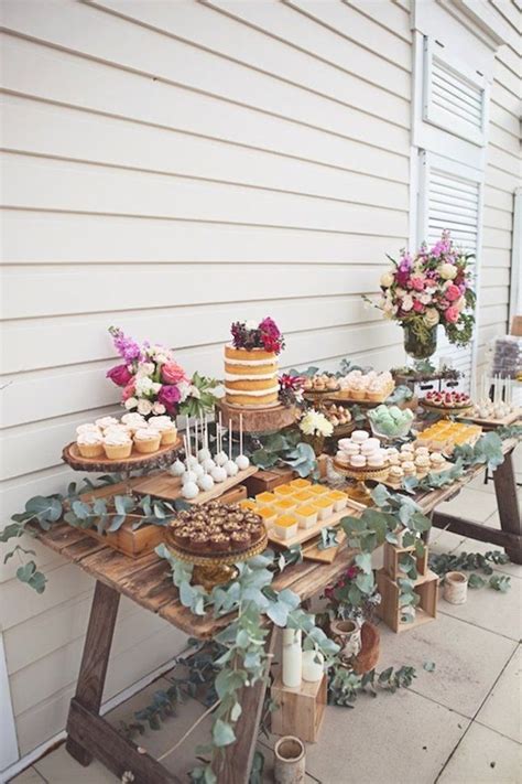 34 Mouth Watering Wedding Dessert Table Ideas Amazepaperie