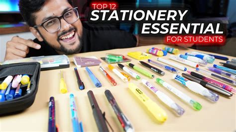 Top 12 Must Have Stationery Essentials For Students 💁‍♂️ Best