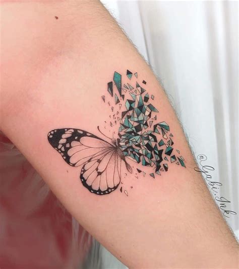 Tatuagem De Borboleta Com Nome Dos Filhos