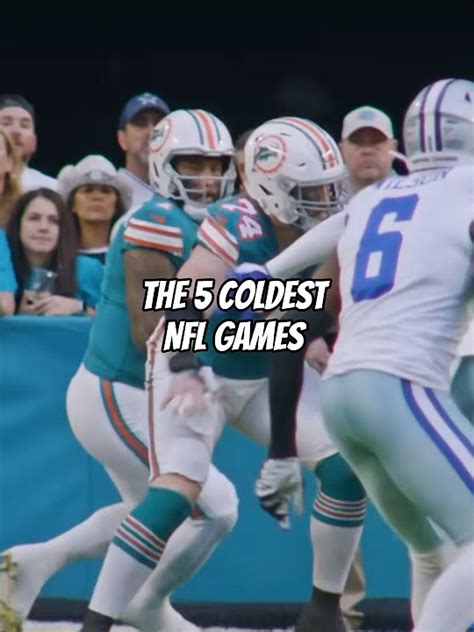 The 5 Coldest Nfl Games Shorts Nfl Cold Youtube