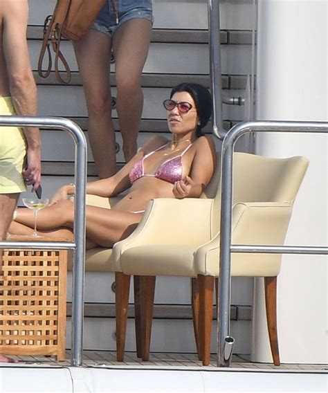 Kendall Jenner And Kourtney Kardashian My Saint Nicolas Yacht In