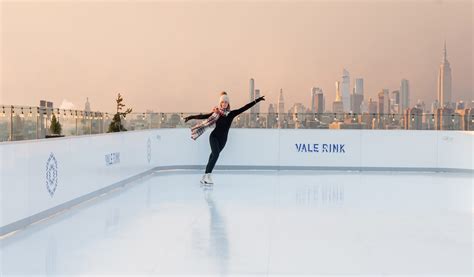 Williamsburgs William Vale Hotel Opens Rooftop Ice Skating Rink With