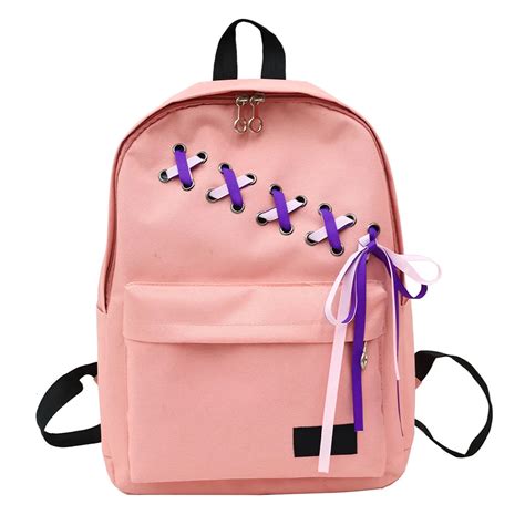 Buy Women Backpacks Ribbon Braided Bow Tie For Girls