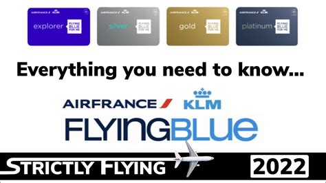 The Flying Blue Loyalty Program Klm Air France Youtube