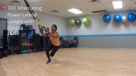 Trx Alternating Curtsy Lateral Lunges Youtube