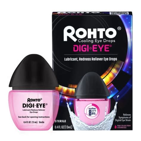 Rohto Digi Eye Cooling Eye Drops 0 4 Fl Oz Dillons Food Stores