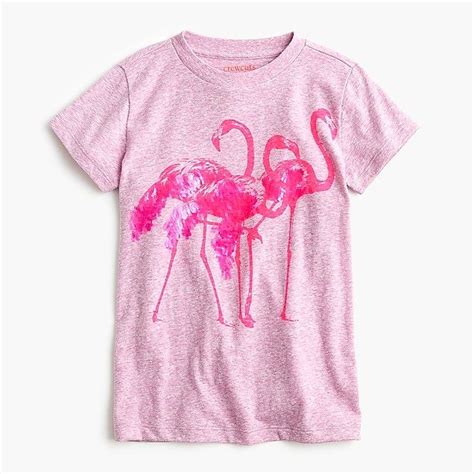 Girls Flamingo T Shirt Girls Tops Flamingo Outfit Clothes